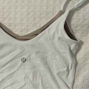 Lululemon White Tank Top